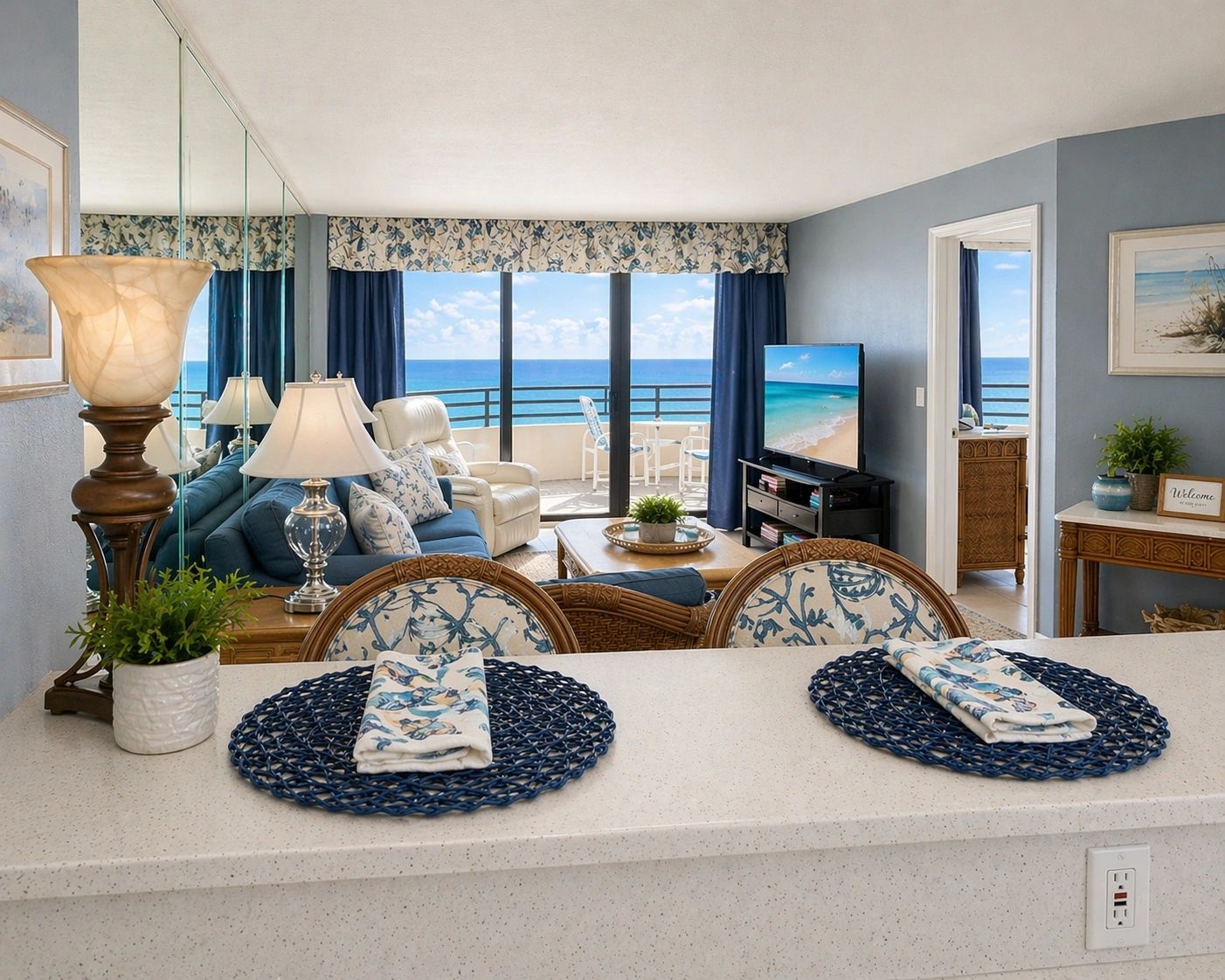 Unit 403 — Balcony Ocean View